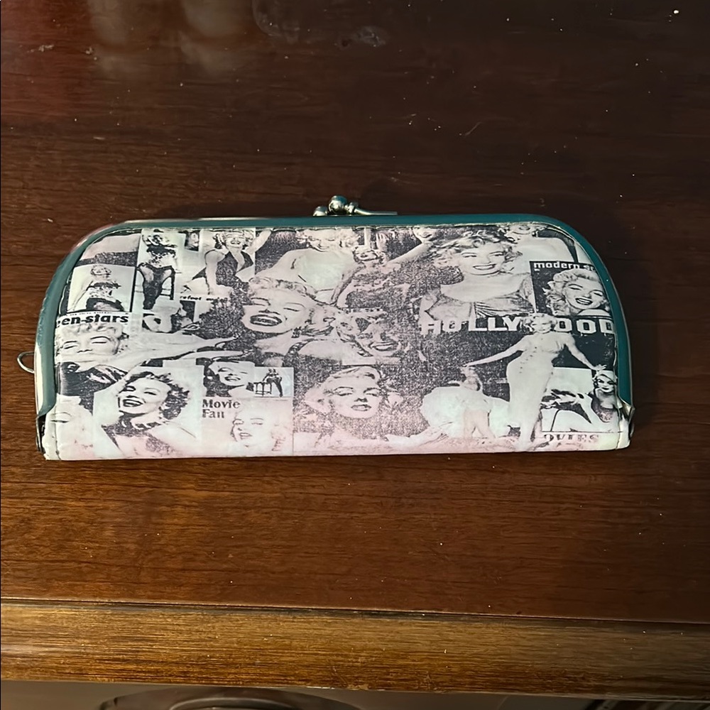 Vintage Hollywood Print Wallet